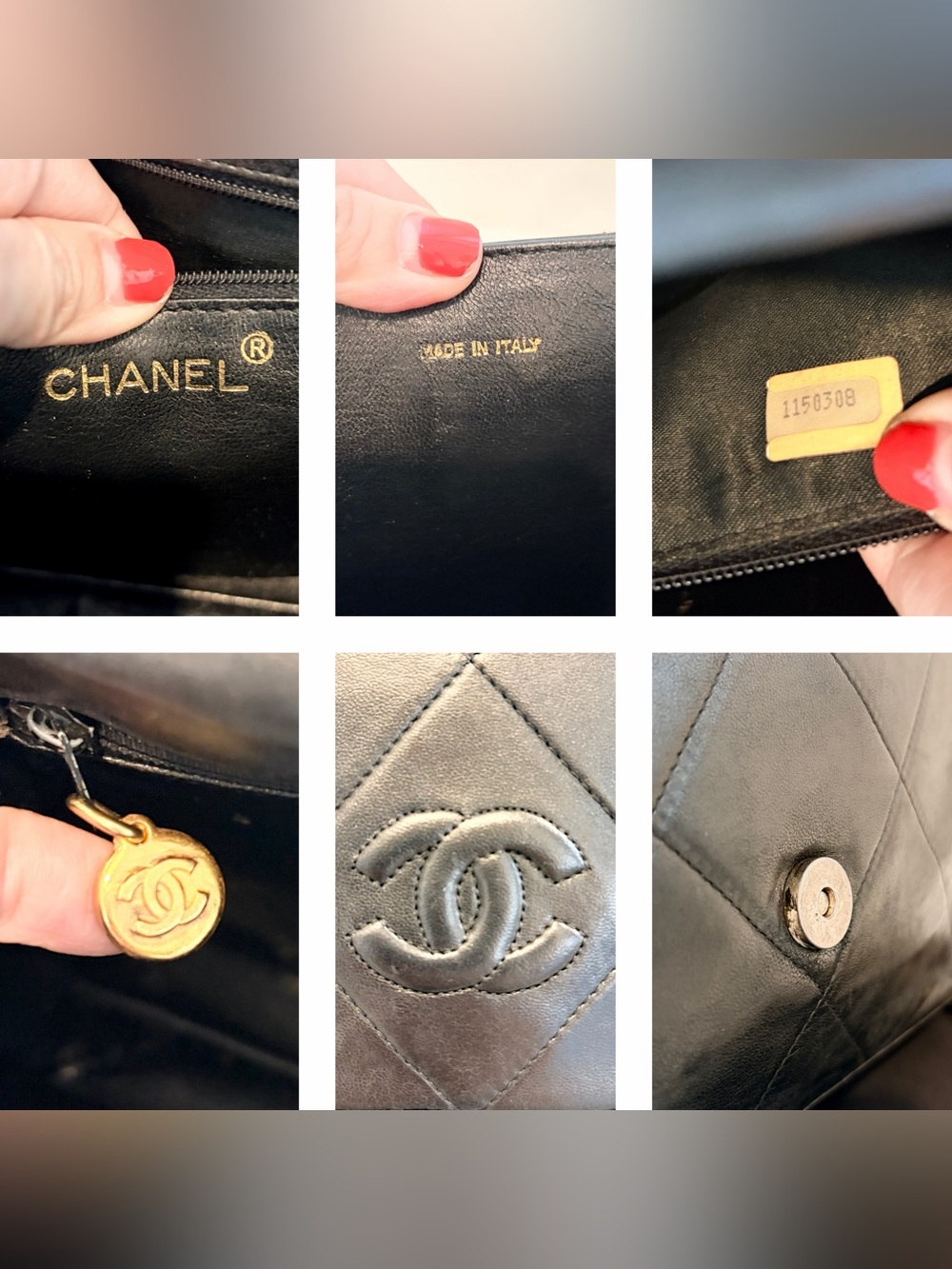 Auth CHANEL Quilted CC Matelasse Lambskin Leather 24K Single Flap Bag - Picture 3 of 16